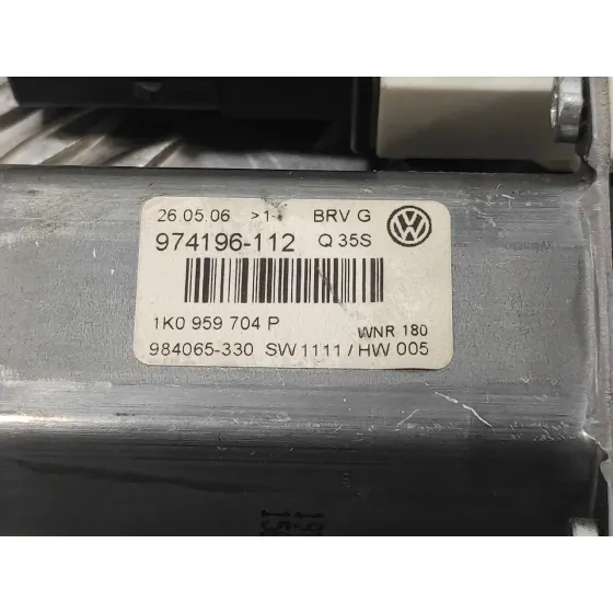 Motor Elevalunas Trasero Derecho para Volkswagen Passat Variant (3C5)
