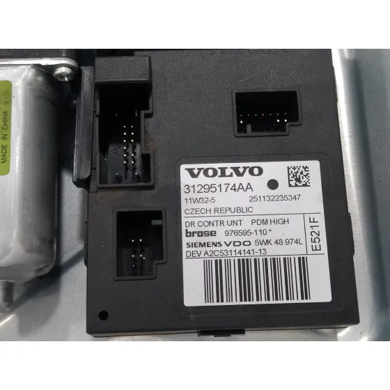 Elevalunas Delantero Derecho para Volvo C30