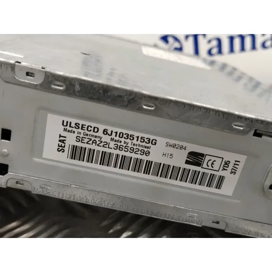Sistema Audio / Radio Cd para Seat Ibiza Sc (6J1)