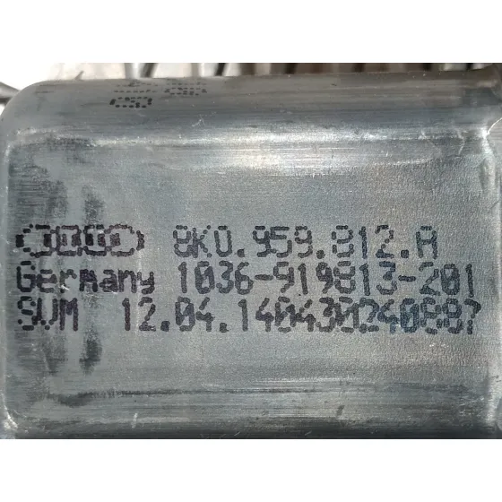 Elevalunas Trasero Derecho para Audi A4 Avant (8K5) (2008)