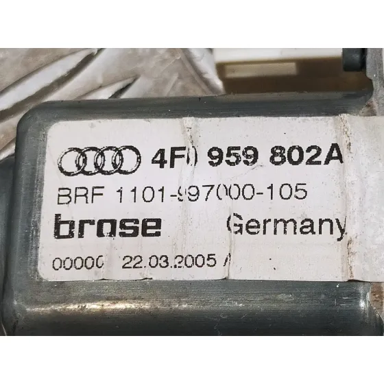 Elevalunas Trasero Derecho para Audi A6 Berlina (4F2)