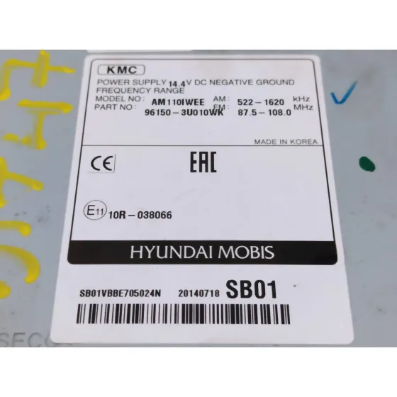 Sistema Audio / Radio Cd para Kia Sportage