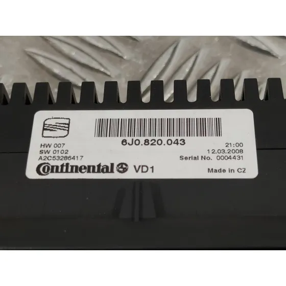 Mando Climatizador para Seat Ibiza (6J5)