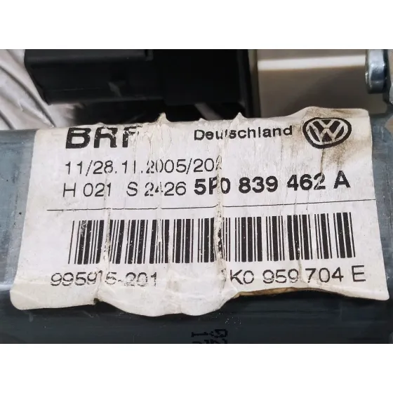 Motor Elevalunas Trasero Derecho para Seat Altea (5P1)
