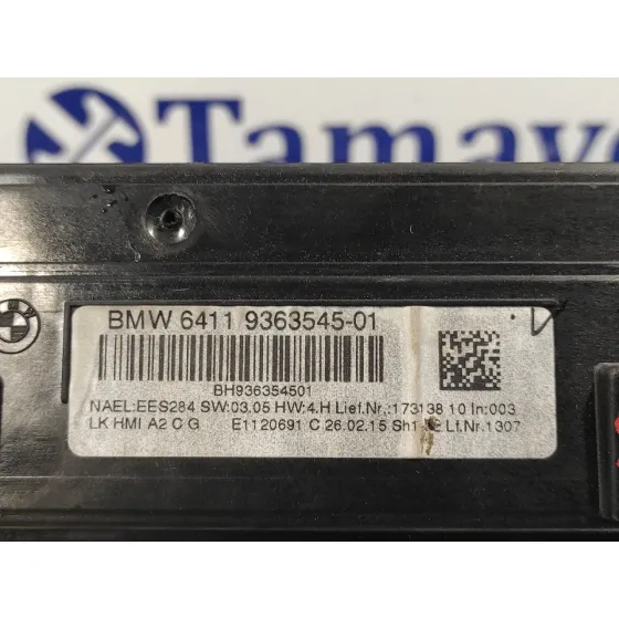 Mando Climatizador para Bmw Serie 1 Lim. (F20/F21)