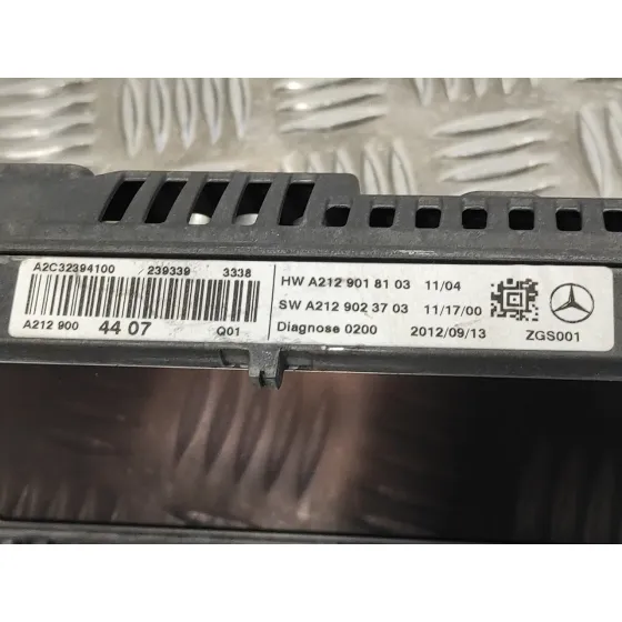 Pantalla Multifuncion para Mercedes-Benz Clase E (W212) Lim.