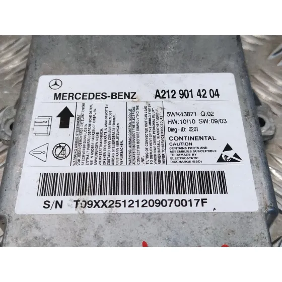 Centralita Airbag para Mercedes-Benz Clase E (W212) Lim.