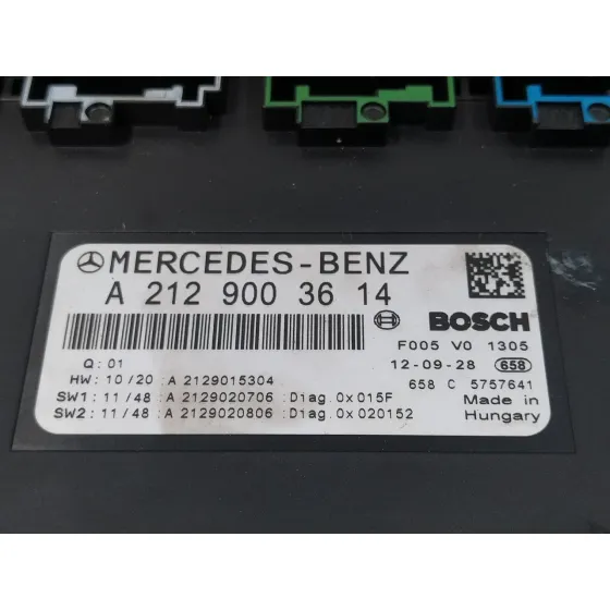 Caja Reles / Fusibles para Mercedes-Benz Clase E (W212) Lim.
