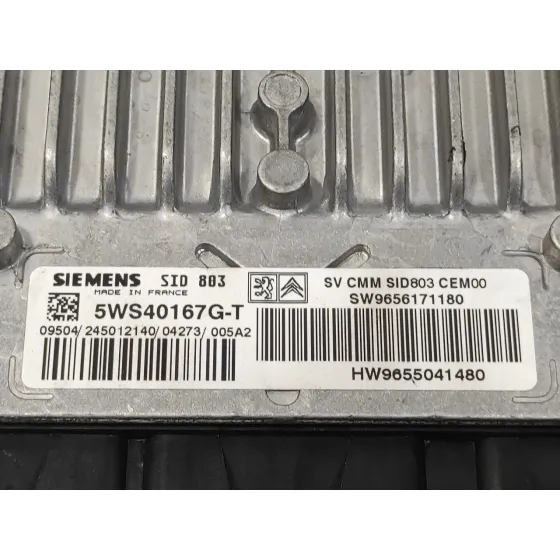Centralita Motor Uce para Peugeot 407