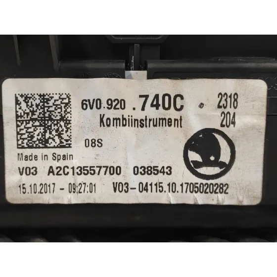 Cuadro Instrumentos para Skoda Fabia