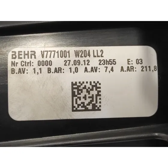 Motor Calefaccion para Mercedes-Benz Clase E (W212) Lim.