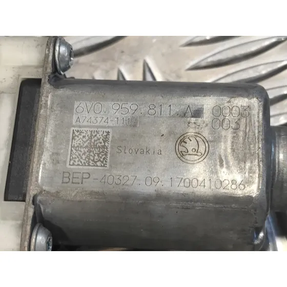 Elevalunas Trasero Izquierdo para Skoda Fabia
