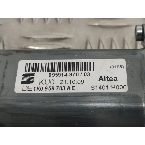 Elevalunas Trasero Izquierdo para Seat Altea Xl (5P5)
