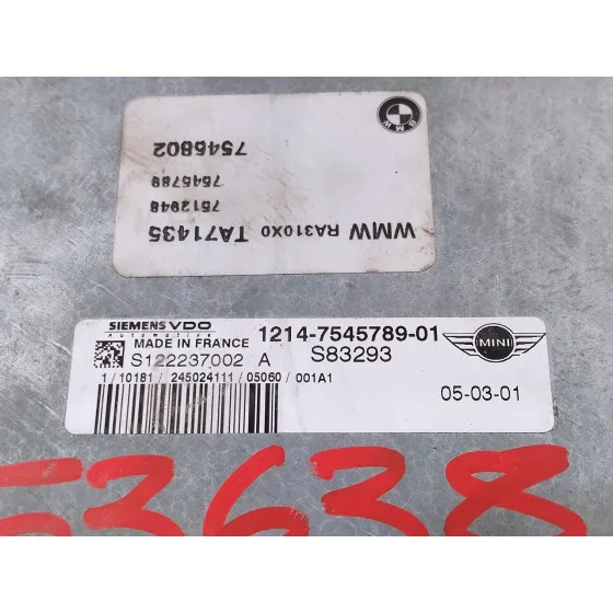 Centralita Motor Uce para Bmw Mini (R50,R53)