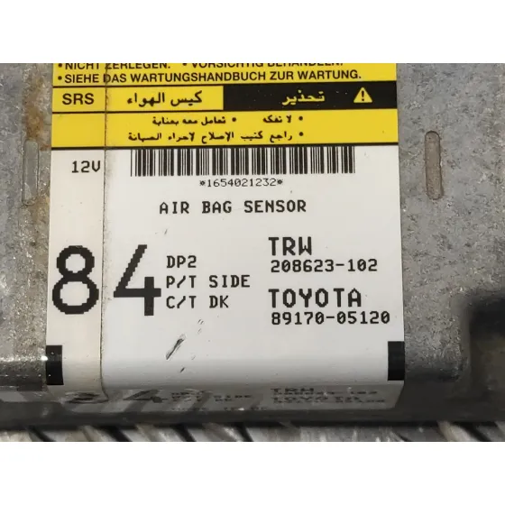 Centralita Airbag para Toyota Avensis Berlina (T25)