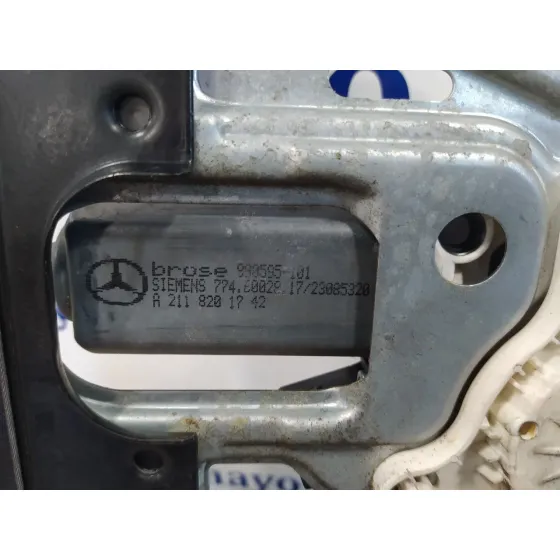 Elevalunas Delantero Derecho para Mercedes-Benz Clase C (W203) Sportcoupe