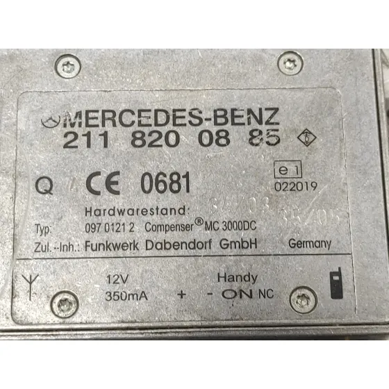 Modulo Electronico para Mercedes-Benz Clase C (W203) Sportcoupe