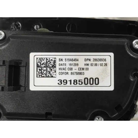 Mando Climatizador para Opel Corsa F