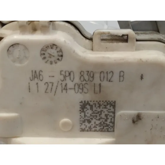 Cerradura Puerta Trasera Derecha para Seat Altea Xl (5P5)
