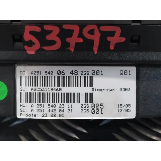 Cuadro Instrumentos para Mercedes-Benz Clase M (W164)