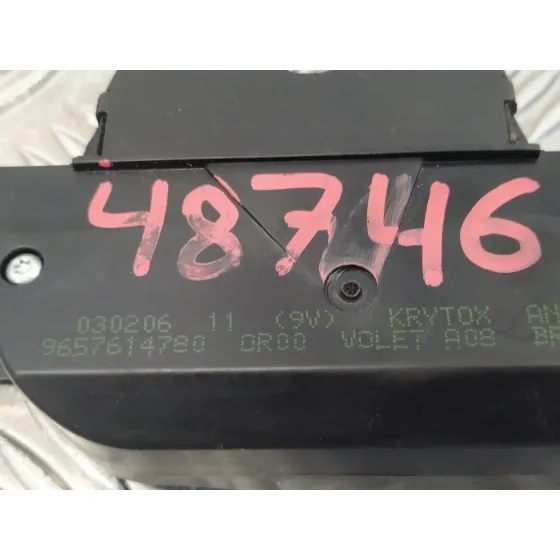 Cerradura Maletero / Porton para Peugeot 1007