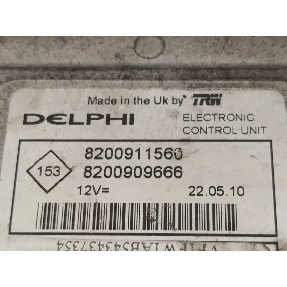 Centralita Motor Uce para Renault Kangoo