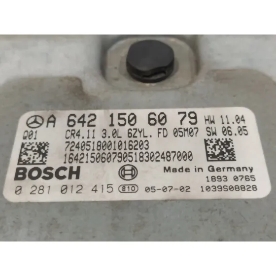 Centralita Motor Uce para Mercedes-Benz Clase M (W164)