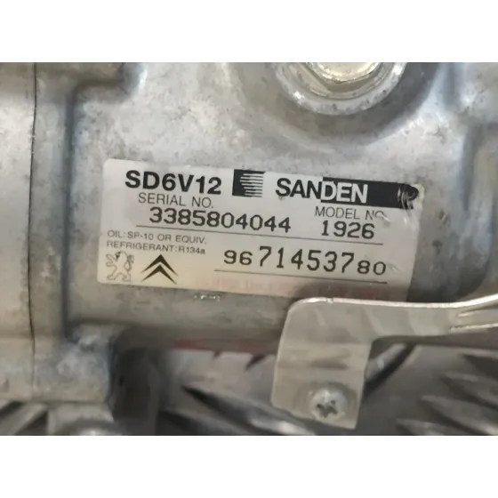 Compresor Aire Acondicionado para Peugeot 206+