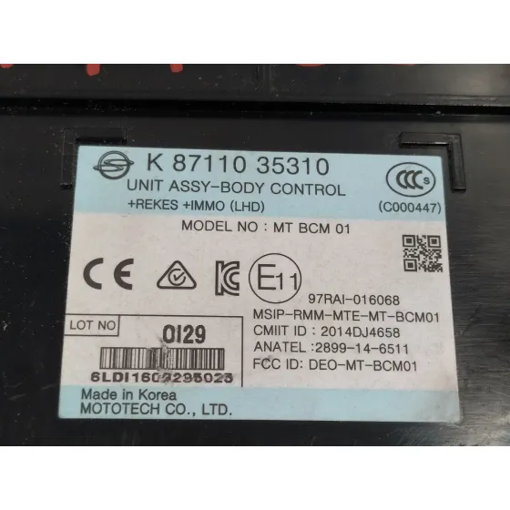Modulo Electronico para Ssangyong Tivoli