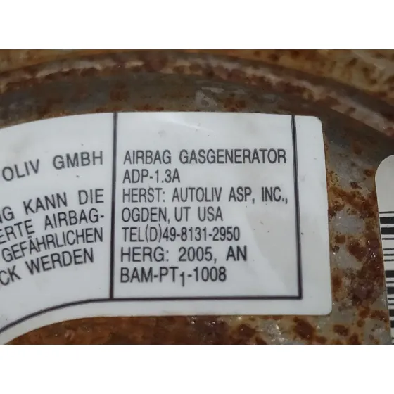 Airbag Delantero Izquierdo para Mazda 3 Berlina (Bk)