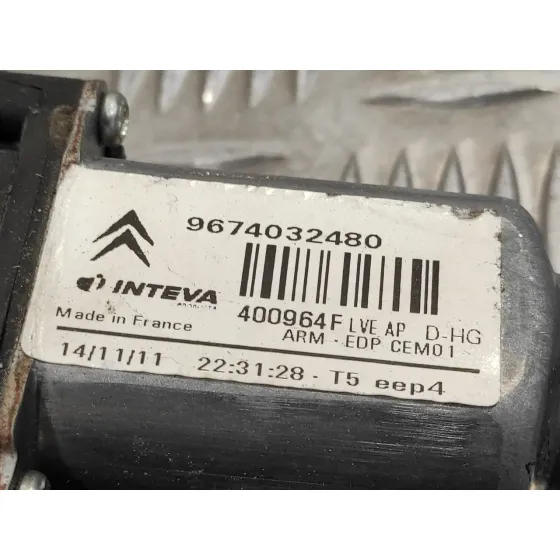 Elevalunas Delantero Derecho para Citroën C4 Picasso