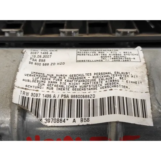 Airbag Rodillas para Citroën C4 Grand Picasso