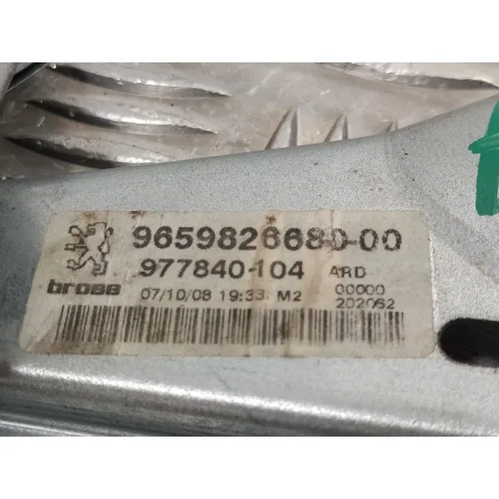Elevalunas Trasero Derecho para Peugeot 308