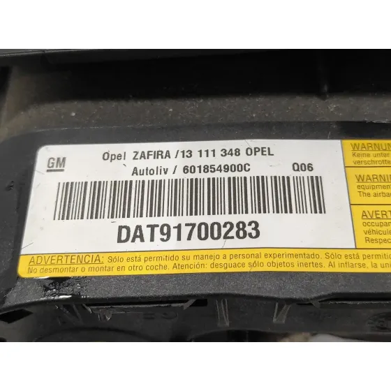 Airbag Delantero Izquierdo para Opel Zafira B