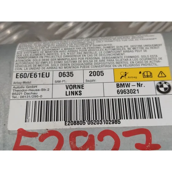 Airbag Lateral Delantero Izquierdo para Bmw Serie 5 Berlina (E60)