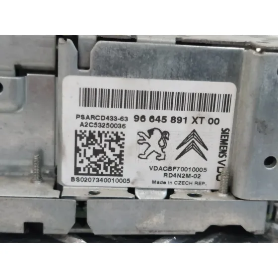 Sistema Audio / Radio Cd para Citroën C4 Grand Picasso