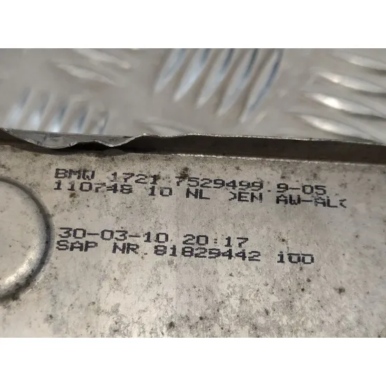 Enfriador Aceite Motor para Bmw X1 (E84)