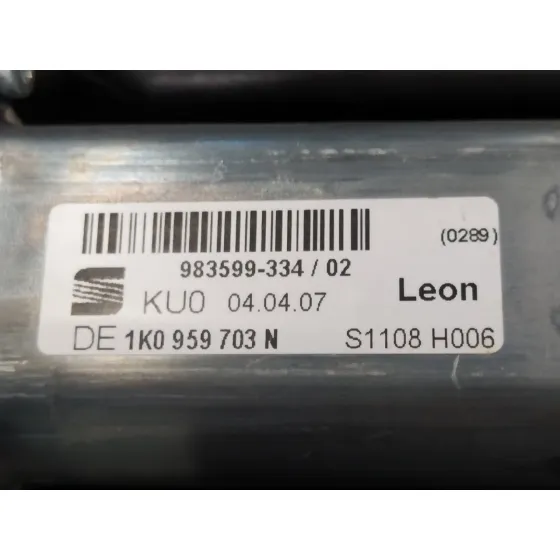 Elevalunas Trasero Izquierdo para Seat Leon (1P1)