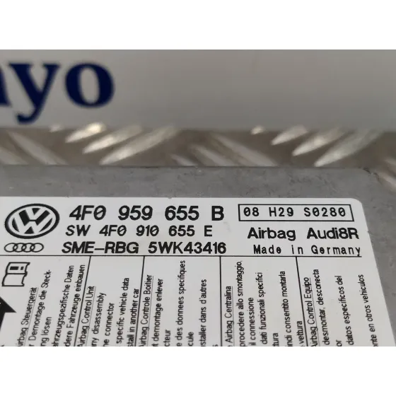 Centralita Airbag para Audi A6 Berlina (4F2)