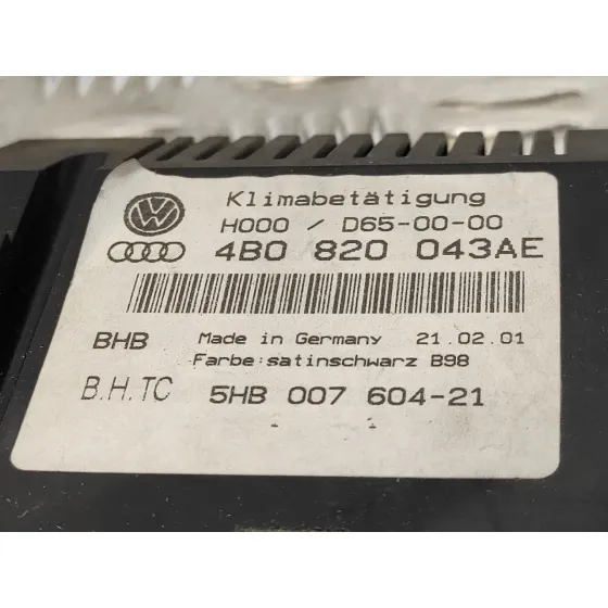 Mando Climatizador para Audi A6 Allroad Quattro