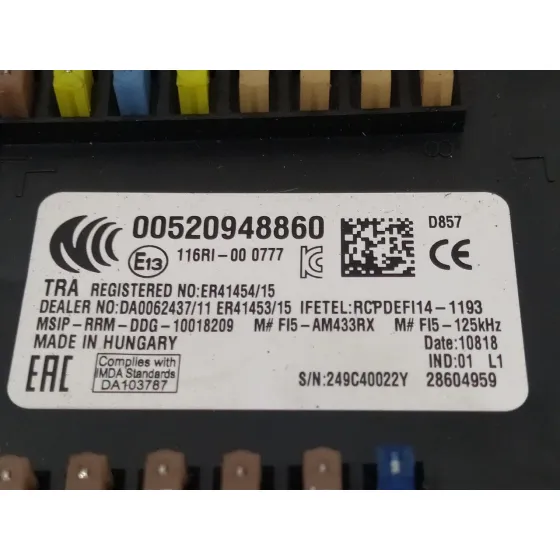 Caja Reles / Fusibles para Fiat Tipo Ii (357) Berlina