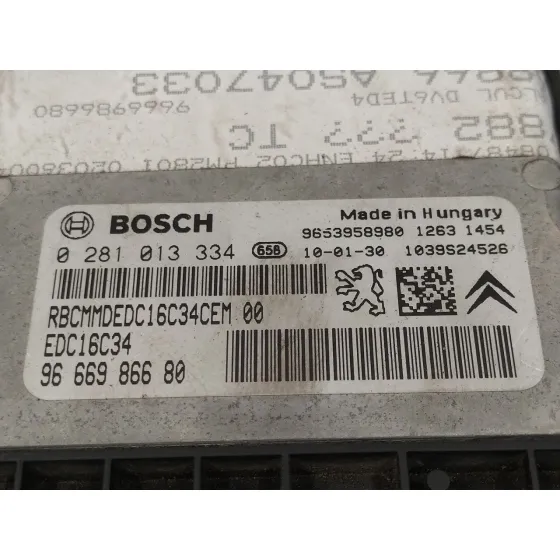 Centralita Motor Uce para Peugeot 5008