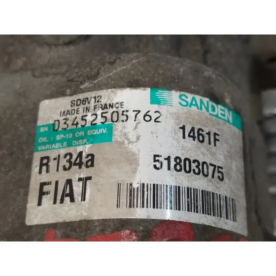 Compresor Aire Acondicionado para Fiat Grande Punto (199)