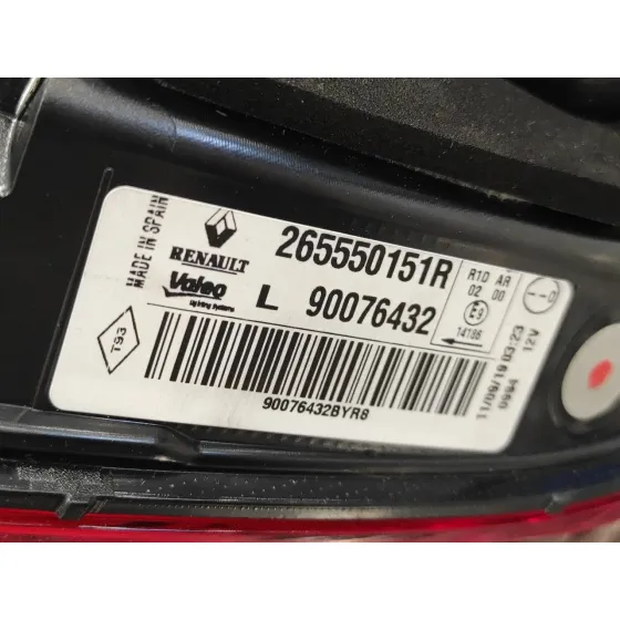 Piloto Trasero Izquierdo Porton para Renault Kadjar