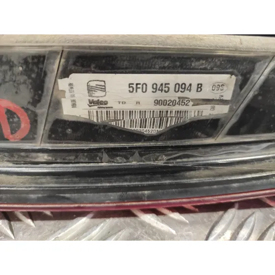 Piloto Trasero Derecho Interior para Seat Leon (5F1)