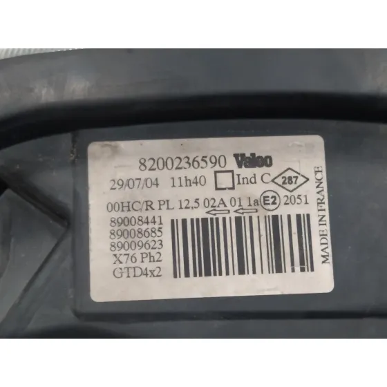 Faro Izquierdo para Renault Kangoo (F/Kc0)