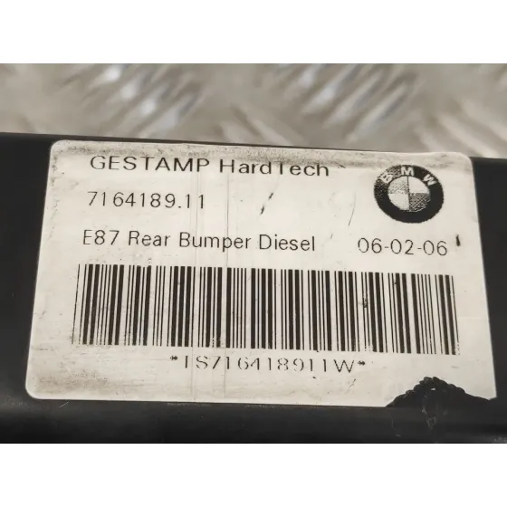 Refuerzo Paragolpes Trasero para Bmw Serie 1 Berlina (E81/E87)