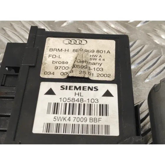 Motor Elevalunas Trasero Izquierdo para Audi A4 Berlina (8E)