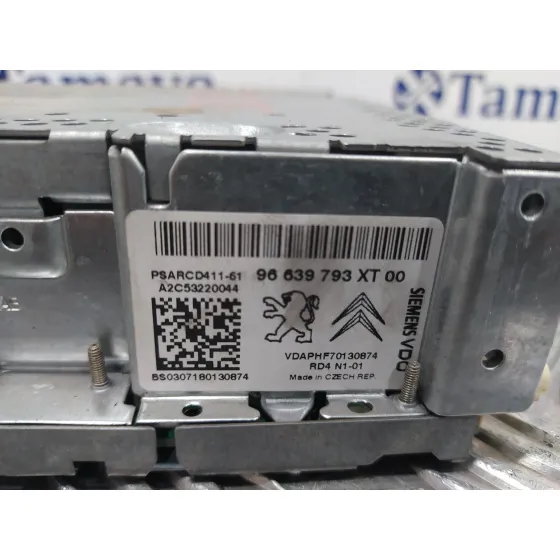Sistema Audio / Radio Cd para Peugeot 207