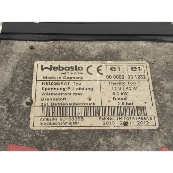 Calefaccion Autonoma para Fiat Scudo Combi (272)